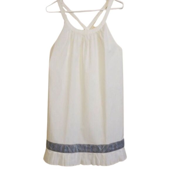 Free People Native Sun Ivory Comb Shift Dress - Picture 1 of 8